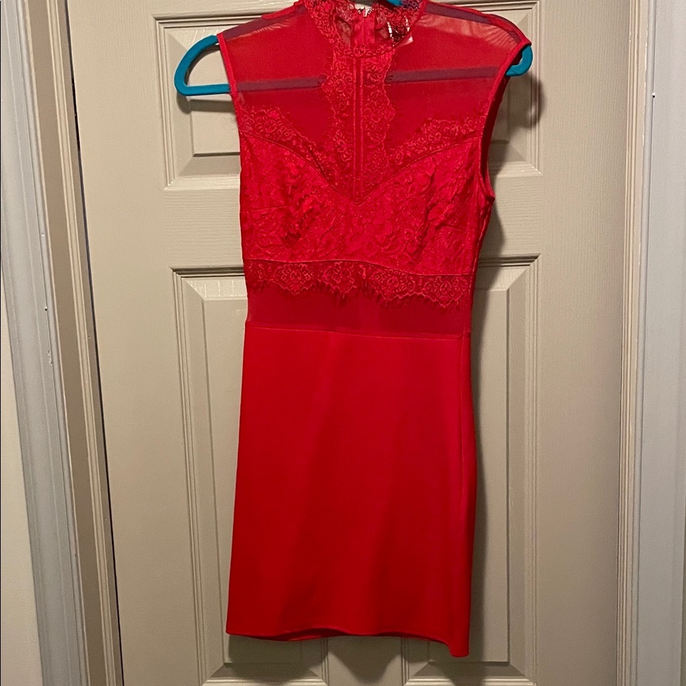 Windsor Red Lace Dress